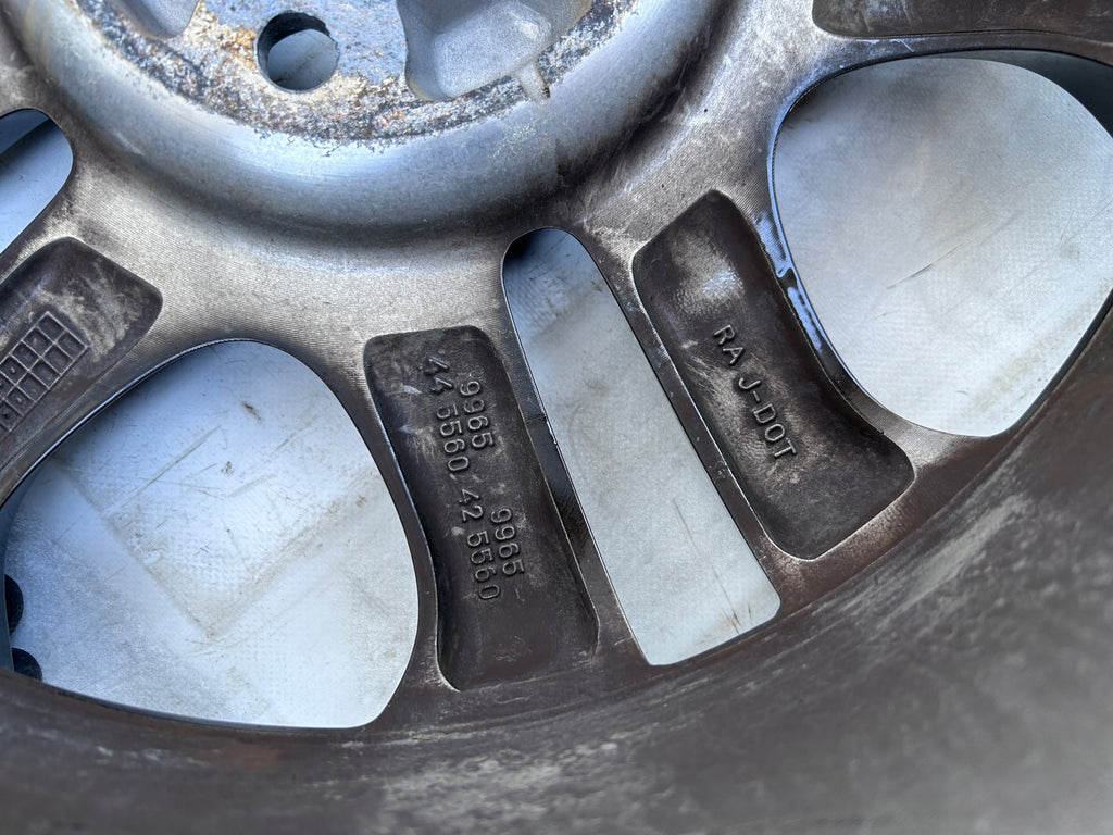 1x Alufelge 16 Zoll 5.5" 4x100 40ET 9965445560 Mazda 2 Dj Rim Wheel