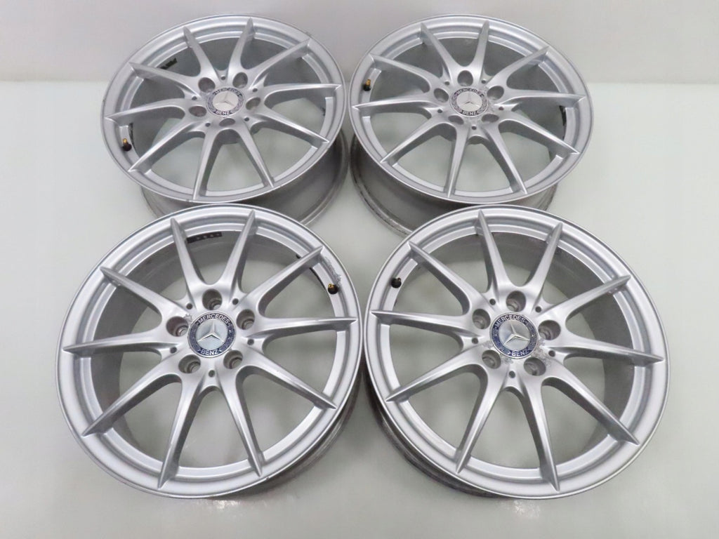 4x Alufelge 17 Zoll 6.5" 5x112 49ET Silber A2464010102 Mercedes-Benz W246 FEL7578144865ll
