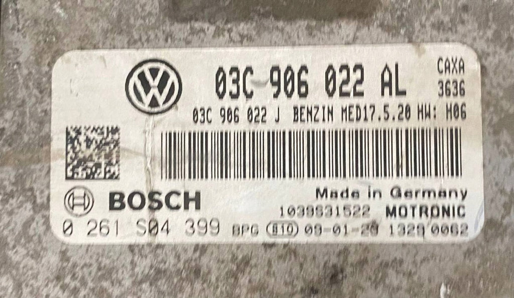 Motor VW Passat Golf V CAX 1.4 TSI 122PS 90kW 80TKm 2009 Benzin Engine Komplett