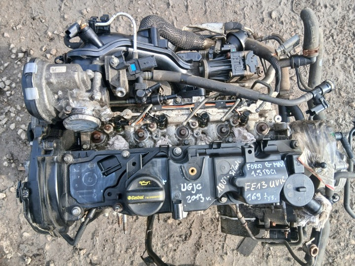 Motor Ford Fiesta I UGJC 1.5 TDCI 75PS 169TKm 2013 Diesel Engine Unkomplett MOT3086556650qn