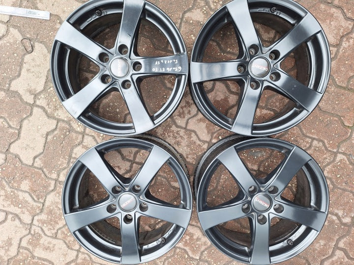4x Alufelge 16 Zoll 6.5" 5x112 50ET KBA49296 VW Passat Golf Vii Rim Wheel FEL6042809203oj