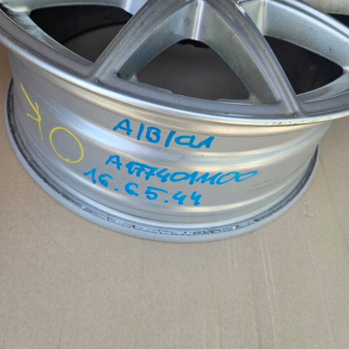 1x Alufelge 16 Zoll 6.5" 5x112 44ET Glanz Silber A1774011100 Mercedes-Benz Cla FEL6135395603oe