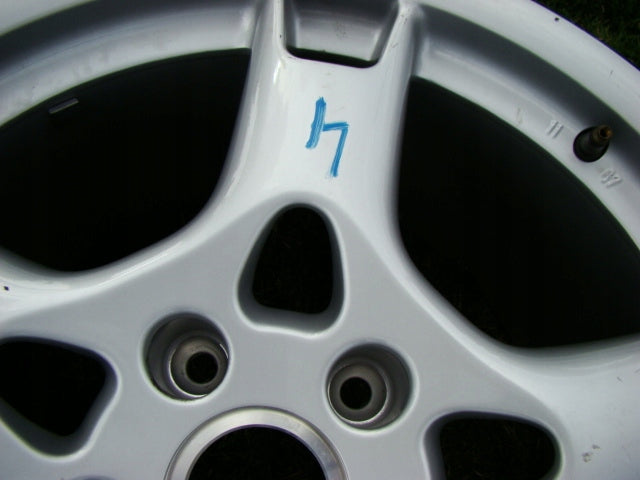 1x Alufelge 19 Zoll 5x130 67ET Glanz Silber Porsche 911 997 Rim Wheel FEL6803541768jx