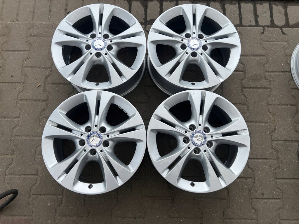 4x Alufelge 17 Zoll 7.0" 5x112 A2054014300 Mercedes-Benz W205 A205 Rim Wheel FEL5426937371yv