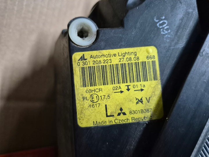 Frontscheinwerfer Mitsubishi Colt VI I 8301B367 Links Scheinwerfer Headlight SCH5822181327zi