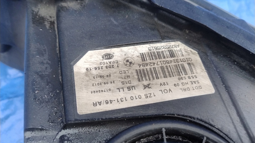 Frontscheinwerfer BMW F11 F10 7203256 Rechts Scheinwerfer Headlight SCH7716468775kw