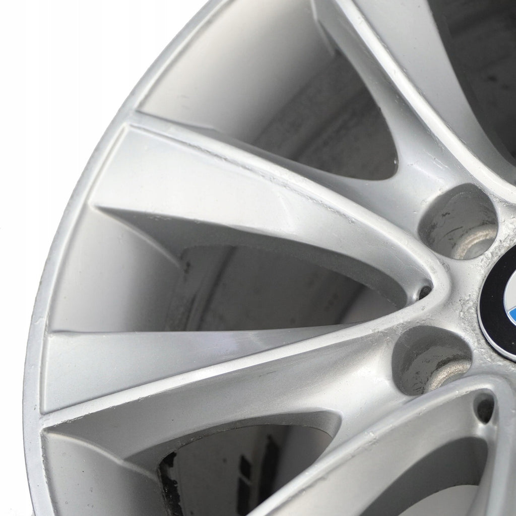 1x Alufelge 18 Zoll 8.0" 5x120 30ET Glanz Schwarz 6851075 BMW F01 F02 Rim Wheel FEL9315096881mn