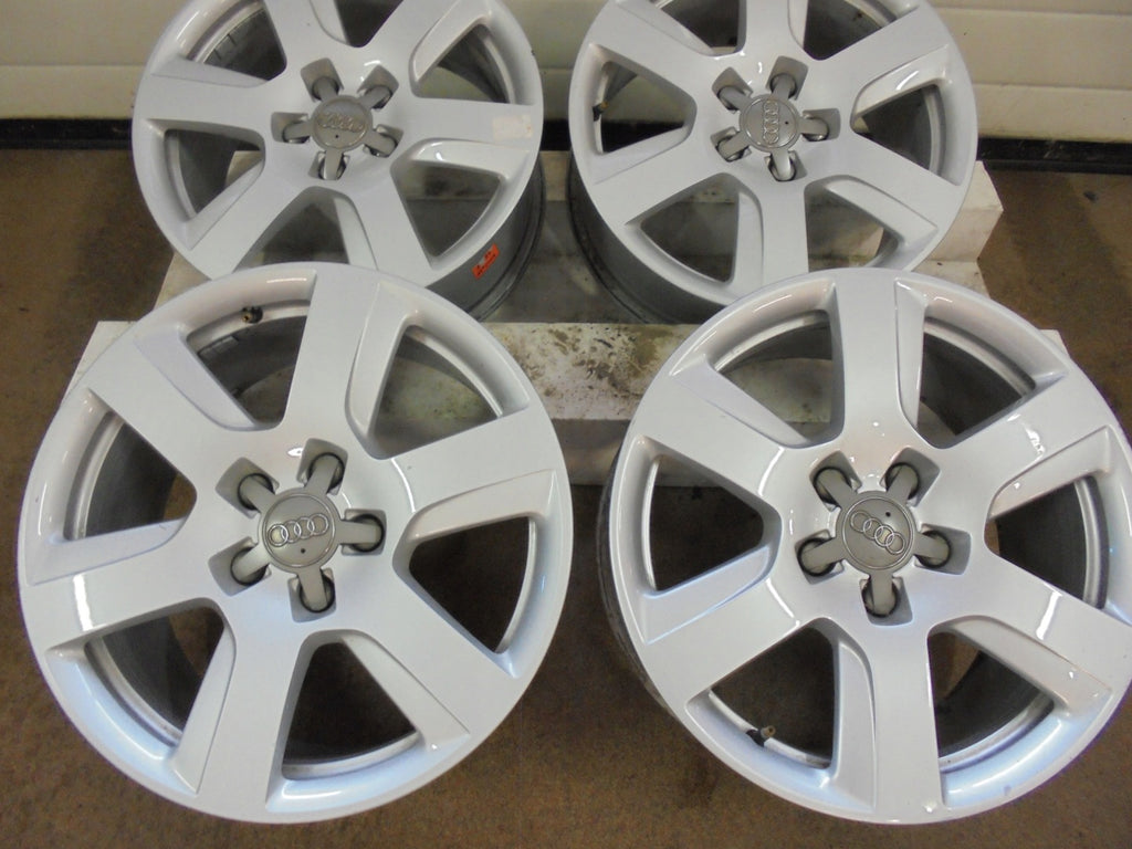4x Alufelge 17 Zoll 8.0" 5x112 33ET Glanz Silber 4G0601025 Audi Rim Wheel FEL8467090194zl