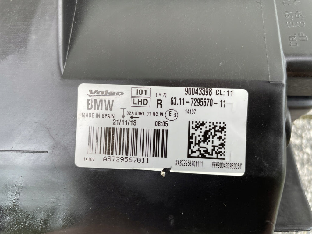 Frontscheinwerfer BMW I3 7295670-11 Rechts Scheinwerfer Headlight SCH8597375519vv
