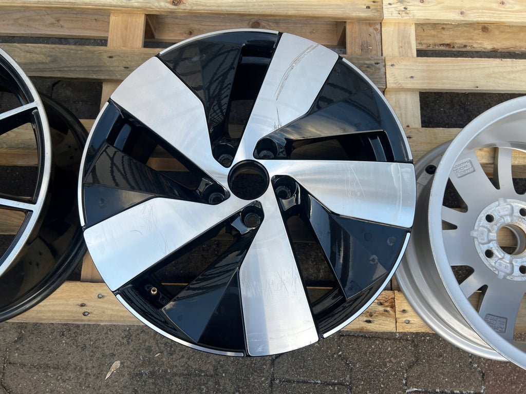 1x Alufelge 18 Zoll 7.5" 5x112 Glanz 571601025L VW Tiguan Rim Wheel FEL3536366697zq