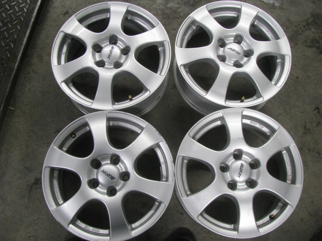 4x Alufelge 16 Zoll 6.5" 5x112 33ET Matt Silber KBA50920 VW Touran Rim Wheel FEL8721001742pu