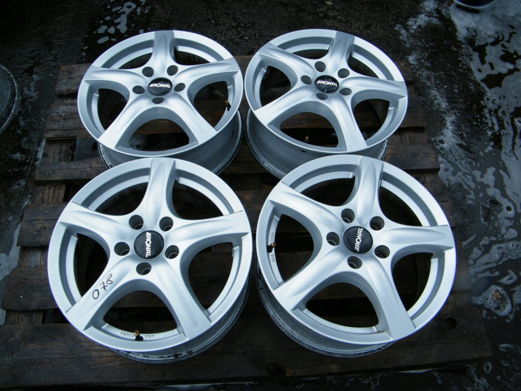 4x Alufelge 16 Zoll 6.5" 5x112 50ET Glanz Silber 8T0601025B Audi Altea III I FEL7871285447cy