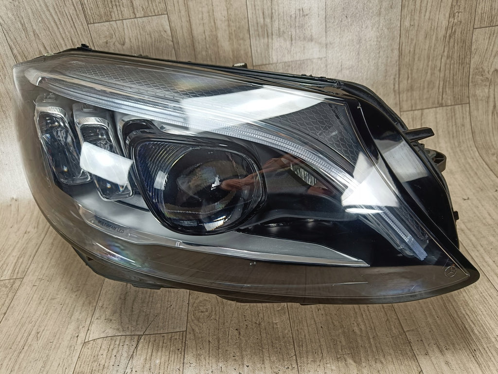 Frontscheinwerfer Mercedes-Benz W205 A2059061606KZ Rechts Scheinwerfer Headlight SCH6493915414wu