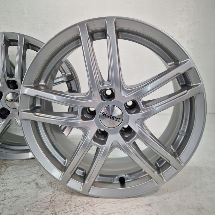 4x Alufelge 17 Zoll 7.0" 5x112 40ET Glanz Silber KBA51743 Rim Wheel FEL6818213584it