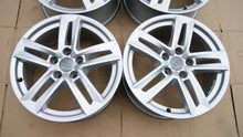 Laden Sie das Bild in den Galerie-Viewer, 4x Alufelge 17 Zoll 7.0" 5x112 34ET Glanz Silber 8W0601025P Audi Rim Wheel FEL8300491410sr