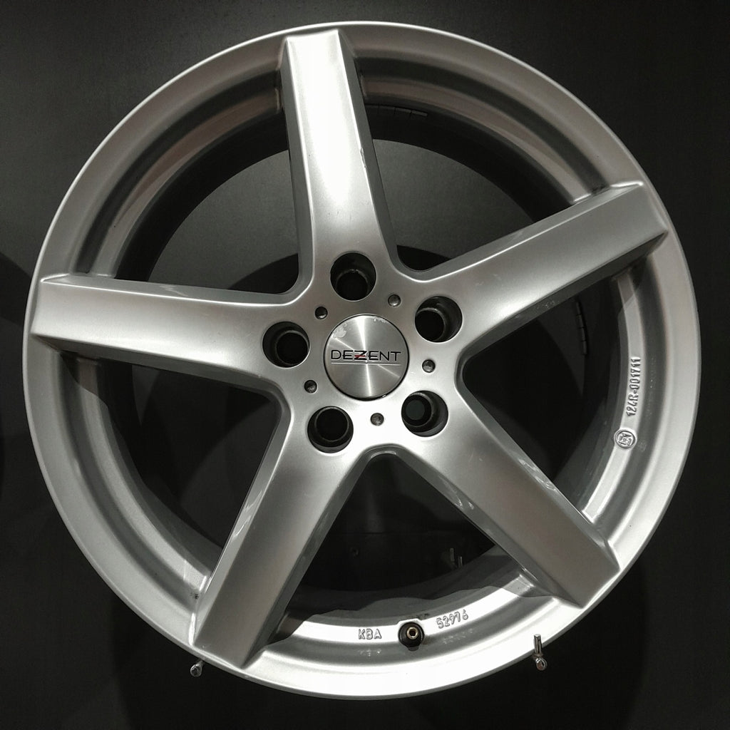4x Alufelge 17 Zoll 7.0" 5x112 40ET Silber Seat Leon Golf VII II I Rim Wheel FEL8889786103bf