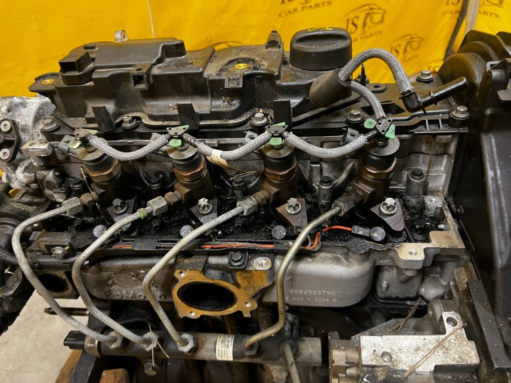 Motor Citroën Peugeot I 9H06 10JBFB 1.6 E-HDI 2014 Diesel Engine Komplett MOT8915150678ji