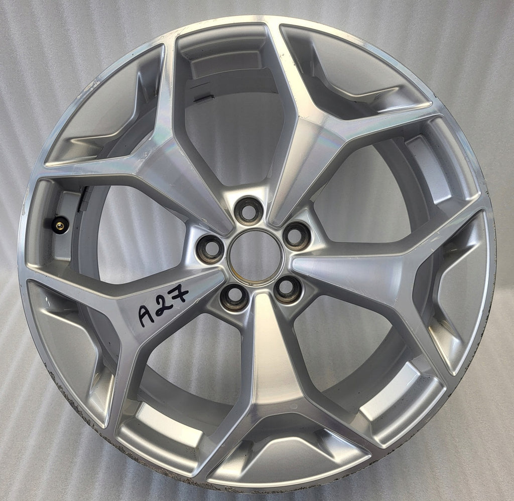 1x Alufelge 18 Zoll 7.5" 5x100 46ET Glanz Silber 82A601025L, 82A601025AK Audi A1