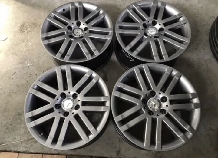 4x Alufelge 17 Zoll 7.5" 5x112 47ET W2044010502 Mercedes-Benz W204 Rim Wheel FEL8590328118fd