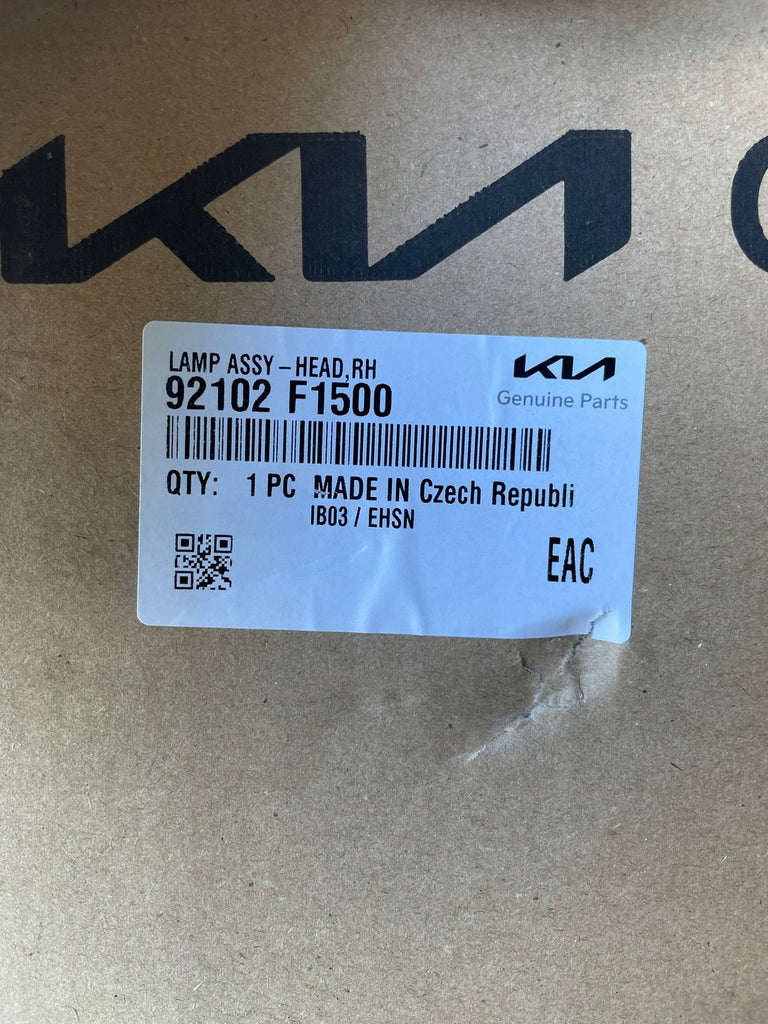 Frontscheinwerfer Kia Sportage IV 92102-F1500 LED Ein Stück (Rechts oder Links) SCH6936076092wi