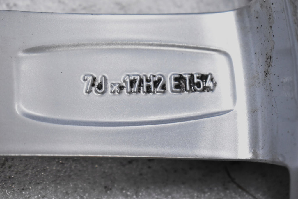 1x Alufelge 17 Zoll 7.0" 5x112 54ET Glanz Silber 5K7601025B VW Golf Vi Rim Wheel