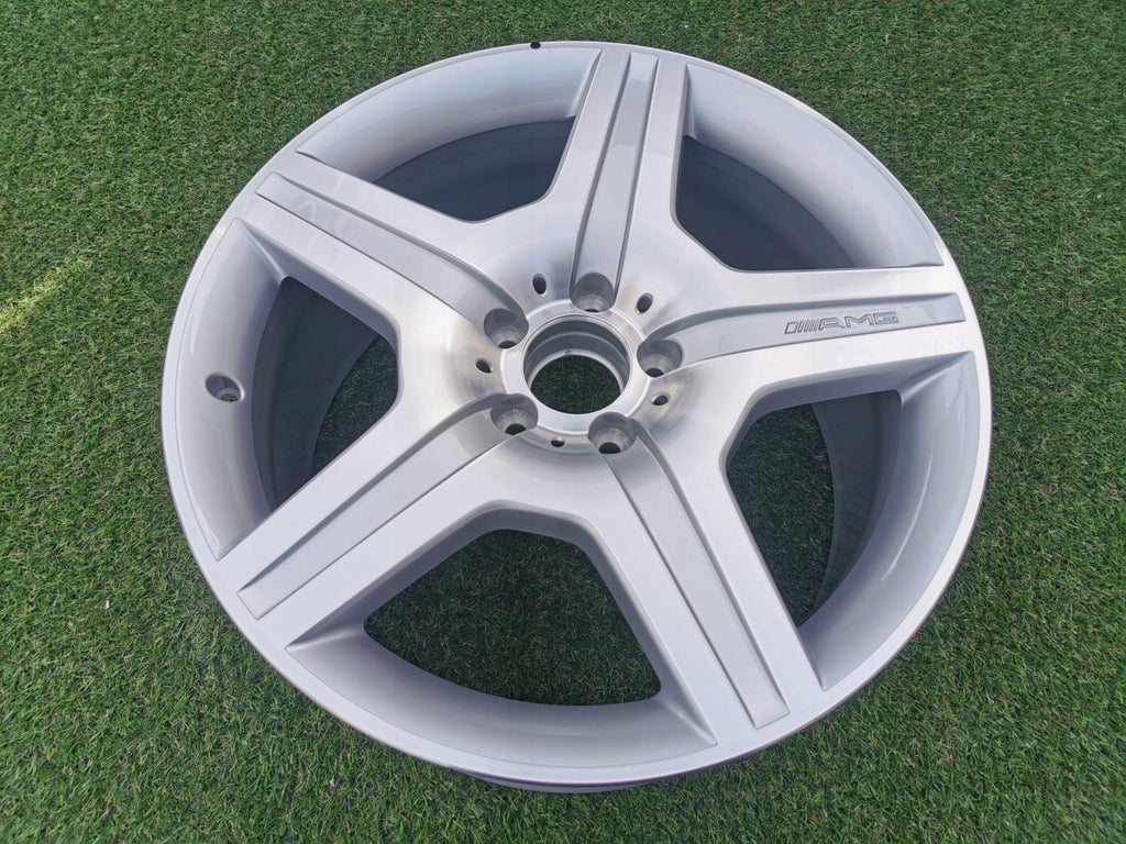 1x Alufelge 19 Zoll 9.5" 5x112 46ET Glanz Silber A1644011902 Mercedes-Benz Amg FEL4796166329qe