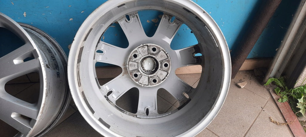 4x Alufelge 18 Zoll 8.0" 5x130 57ET Silber 7L6601025K VW Touareg Rim Wheel FEL1395952195cl