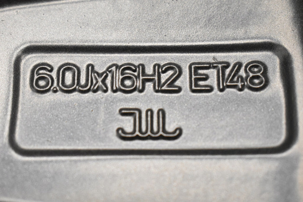 1x Alufelge 16 Zoll 6.0" 5x112 48ET Glanz Schwarz 8V0071496 Audi A3 Rim Wheel