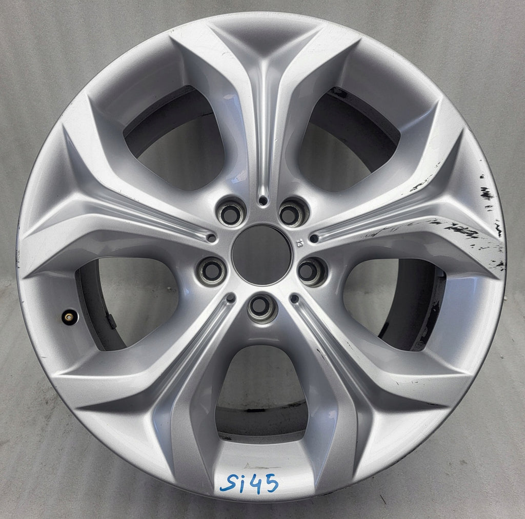 1x Alufelge 19 Zoll 10.0" 5x120 53ET Glanz Silber 6788009 BMW X5 E70 E71 FEL1842205056mf