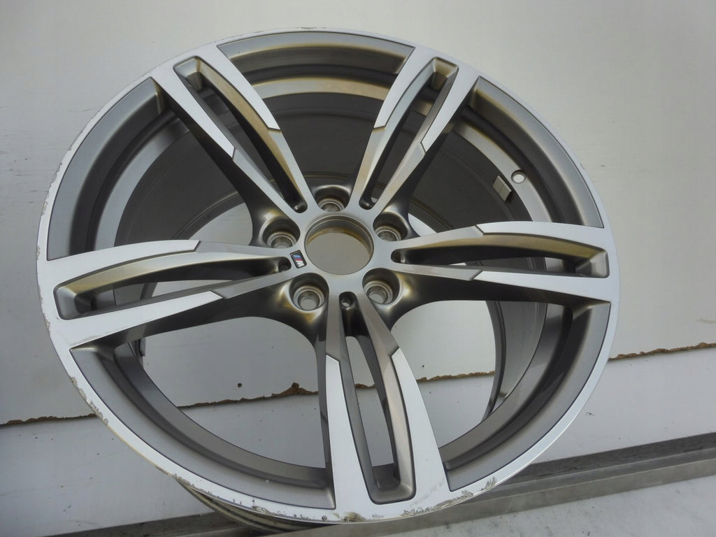 1x Alufelge 19 Zoll 10.0" 5x120 40ET Glanz Schwarz 2284756 BMW Rim Wheel FEL8492156802im