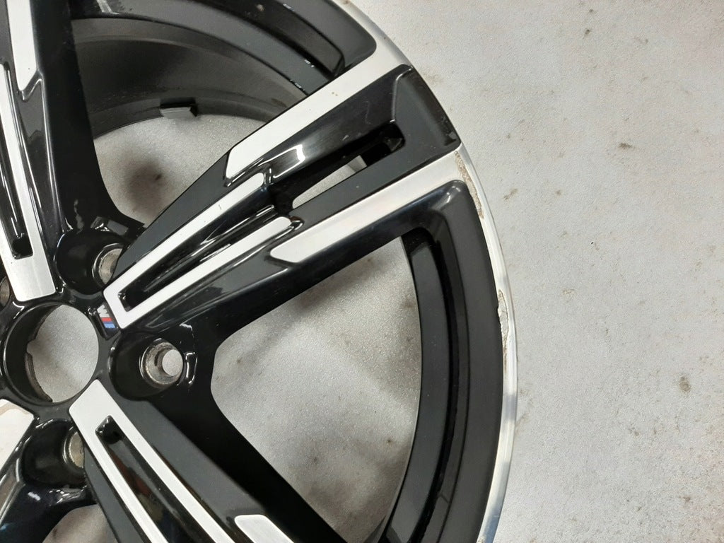 1x Alufelge 18 Zoll 8.5" 5x112 40ET Glanz Schwarz 8746632 BMW G21 G22 G20 FEL7861734678wq
