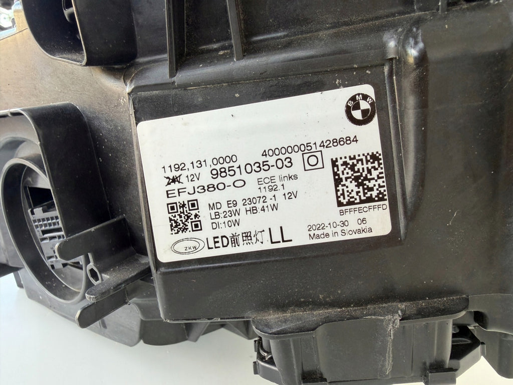 Frontscheinwerfer BMW 4 G22 G23 9851035 Links Scheinwerfer Headlight SCH7417612127rs