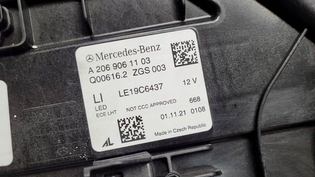 Frontscheinwerfer Mercedes-Benz W206 A2069061103 LED Links Headlight SCH1542687630mz