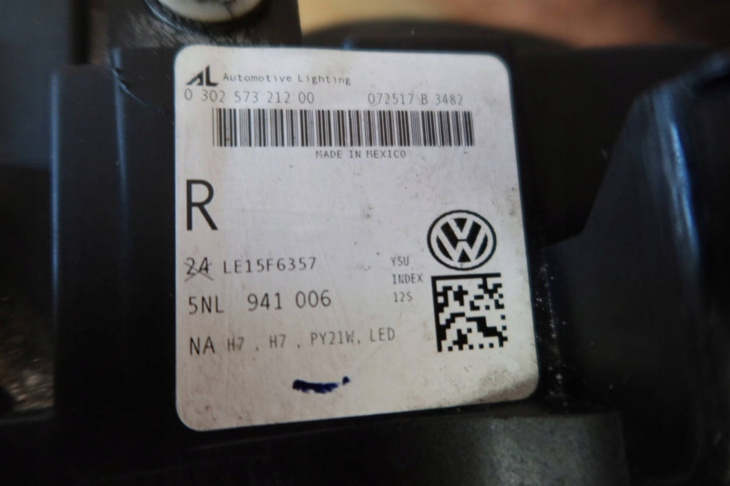Frontscheinwerfer VW Tiguan 5NL941006 072517R3482 Rechts Scheinwerfer Headlight SCH2204063599ba
