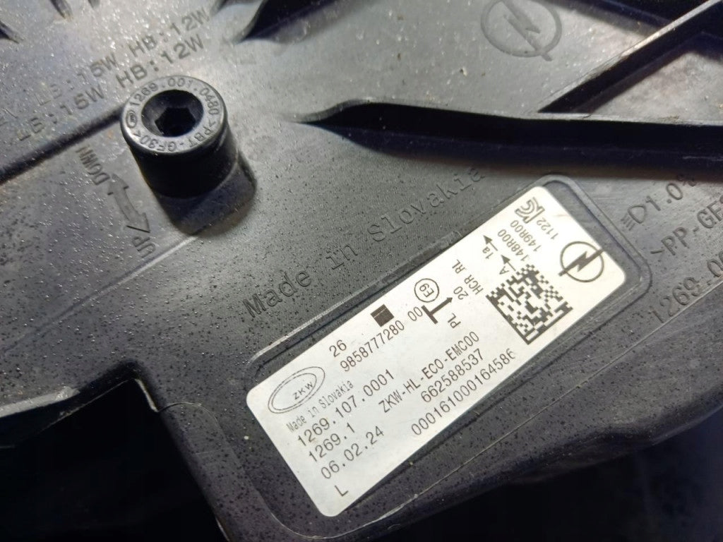 Frontscheinwerfer Opel Astra L 9858777280 LED Links Scheinwerfer Headlight SCH4679152979tg