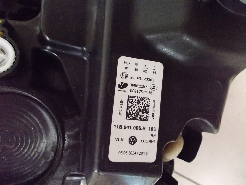 Frontscheinwerfer VW Id.4 11B9410061 Rechts Scheinwerfer Headlight SCH2635617936wz