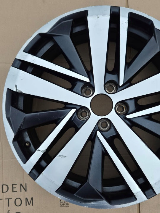 1x Alufelge 19 Zoll 7.5" 5x112 42ET Matt Grau 9820411177 Peugeot Ii Rim Wheel FEL3029077911cz