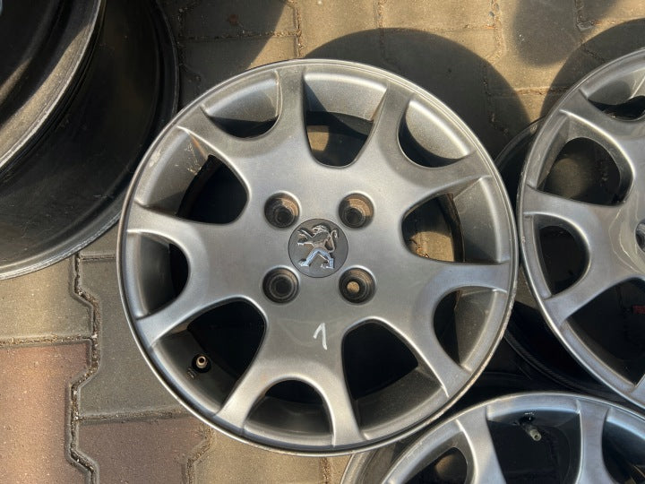 1x Alufelge 14 Zoll 5.5" 4x108 Citroën Rim Wheel FEL2733019836um