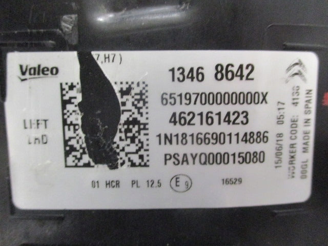 Frontscheinwerfer Citroën C3 Aircross 13468642 Links Scheinwerfer Headlight