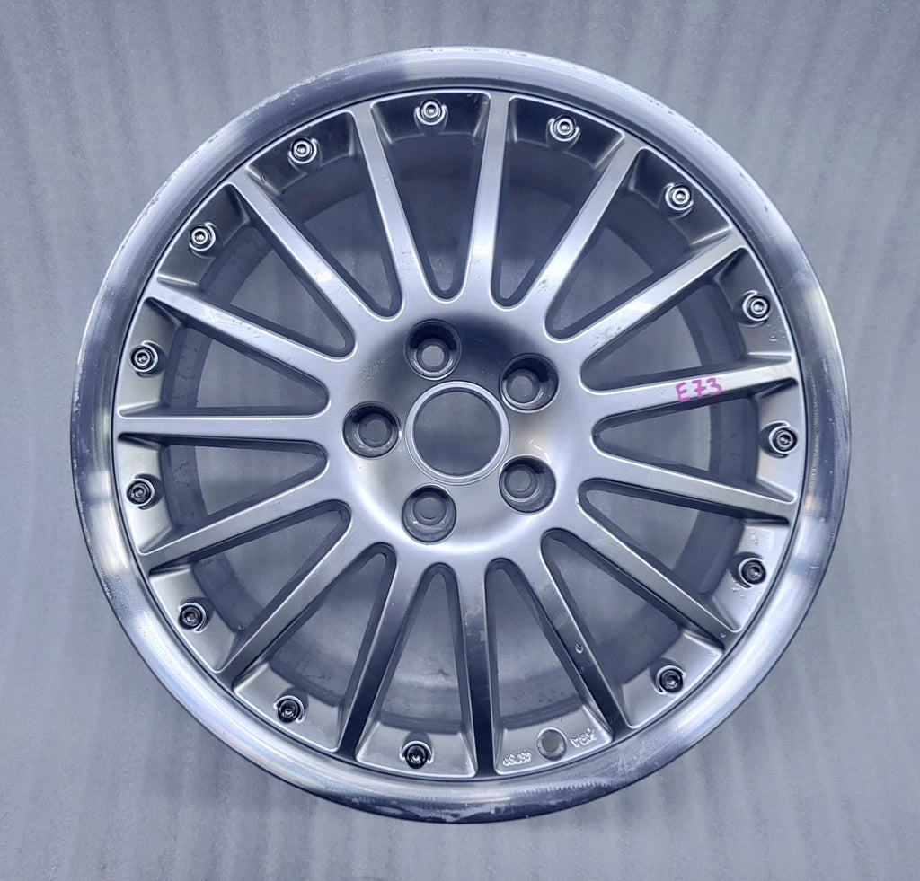 1x Alufelge 18 Zoll 8.0" 5x112 48ET Glanz Silber 4F4071498 Audi C6 Rim Wheel