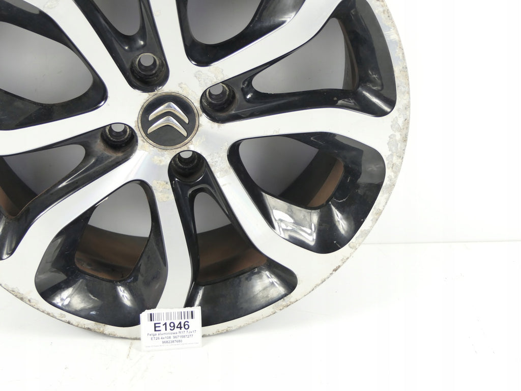 1x Alufelge 17 Zoll 7.0" 4x108 9671587277 9682387680 Citroën Picasso I C3 FEL6227526509to