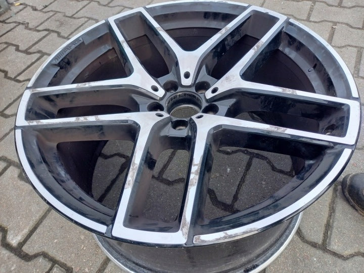 1x Alufelge 21 Zoll 10.0" 5x112 52 5ET Glanz A2924011700 Mercedes-Benz Gle Coupe FEL4668820742nn