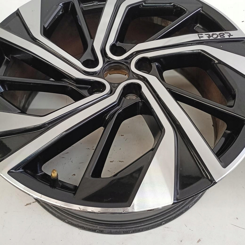 1x Alufelge 20 Zoll 8.0" 5x114.3 40ET Glanz Schwarz 6UA6A Nissan III 1 Qashqai FEL3961655562oz