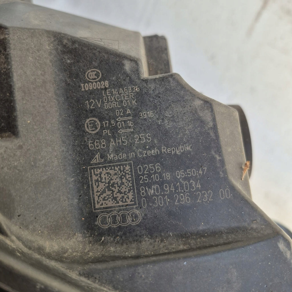 Frontscheinwerfer Audi A4 B9 8W0941034 Full LED Rechts Scheinwerfer Headlight