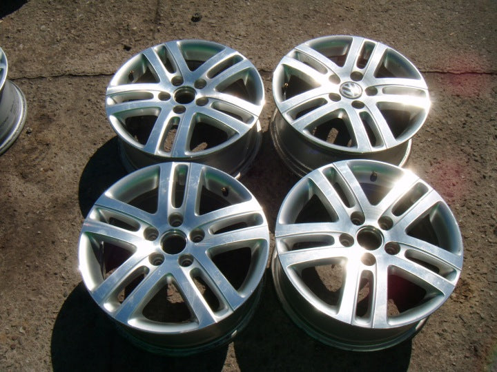 4x Alufelge 16 Zoll 6.5" 5x112 1K0601025AJ VW Passat Rim Wheel FEL2751522971ps