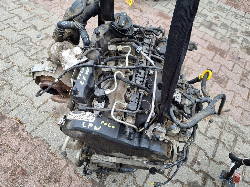 Motor VW Polo CFW 1.9 TDI 90PS 66kW 160TKm Diesel Engine Komplett
