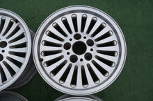 Laden Sie das Bild in den Galerie-Viewer, 4x Alufelge 16 Zoll 7.0" 5x120 20ET Glanz Silber 1092209 BMW 5 E39 Rim Wheel FEL7229376607tb