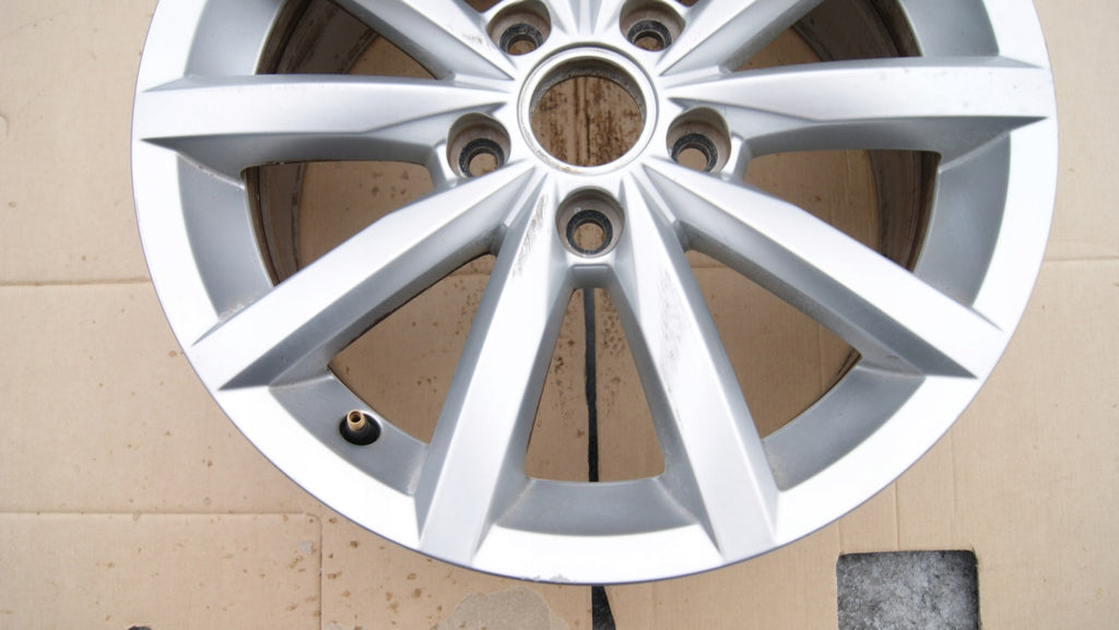 1x Alufelge 16 Zoll 6.5" 5x112 46ET Glanz Silber 5G0601025BQ VW Golf I Rim Wheel FEL2321535584pb