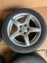 Load image into Gallery viewer, 4x Alufelge 16 Zoll 7.0" 5x112 38ET Glanz Silber Mercedes-Benz W245 W169 FEL8250107696of