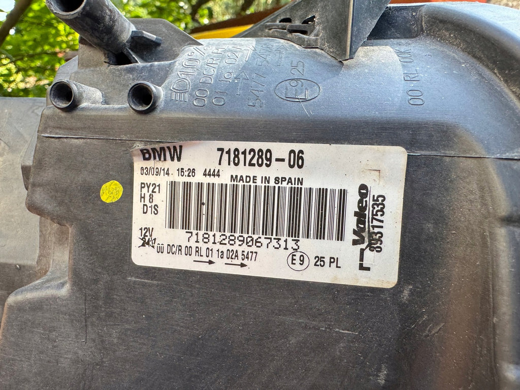 Frontscheinwerfer BMW 1 E87 7181289-06 Xenon Links Scheinwerfer Headlight SCH8916674700gi